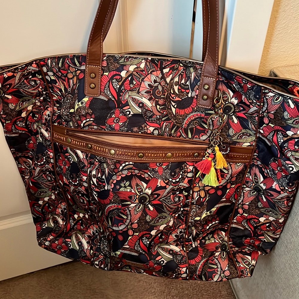 Sakroots Oversized Tote Bag with Laptop Sleeve